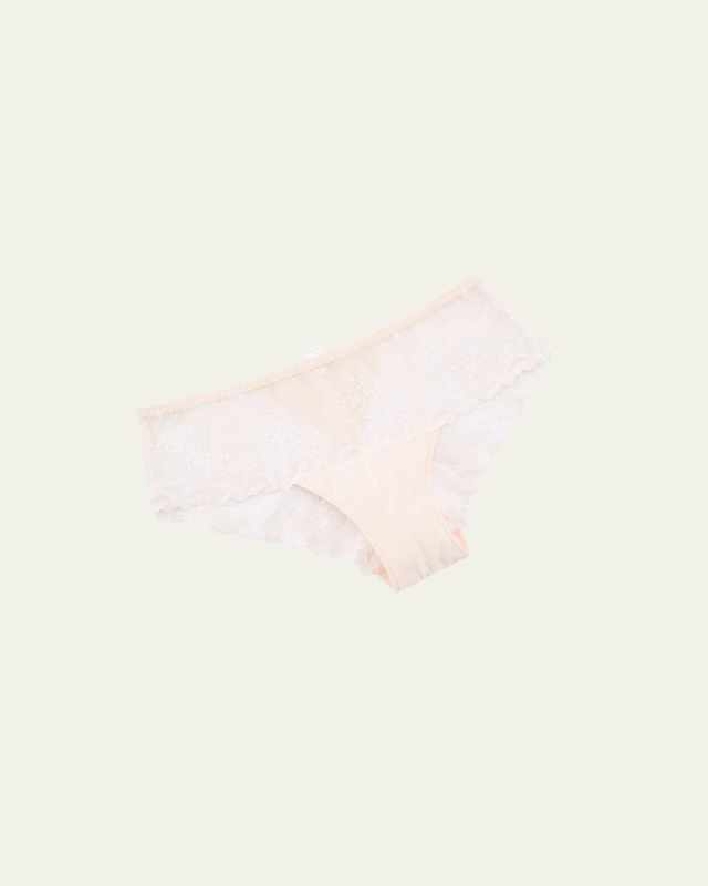 Delice Floral-Embroidered Boyshorts